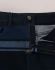 Dolce & Gabbana Chic Blue Denim Mini Skirt