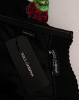 Dolce & Gabbana Embellished A-Line Mid-Calf Skirt