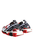 Dolce & Gabbana Multicolor Geranium Sorrento Sneakers Shoes