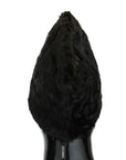Dolce & Gabbana Elegant Black Xiangao Fur Beanie Hat