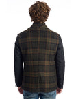 Roberto Pepe Luxury Brown Wool Men Jacket