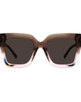 Jimmy Choo Brown Acetate Sunglasses
