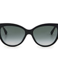 Jimmy Choo Black Acetate Sunglasses
