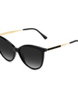 Jimmy Choo Black Metal Sunglasses