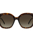 Jimmy Choo Brown Acetate Sunglasses