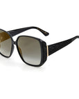 Jimmy Choo Black Plastic Sunglasses