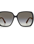 Jimmy Choo Black Plastic Sunglasses