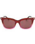 Jimmy Choo Red Metal Sunglasses