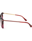 Jimmy Choo Red Metal Sunglasses
