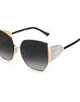 Jimmy Choo Gold Metal Sunglasses
