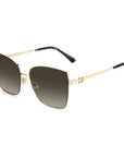 Jimmy Choo Gold Metal Sunglasses