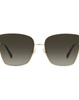 Jimmy Choo Gold Metal Sunglasses
