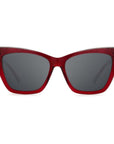 Jimmy Choo Red Acetate Sunglasses