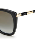 Jimmy Choo Black Plastic Sunglasses