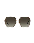 Jimmy Choo Brown Metal Sunglasses