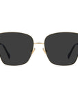 Jimmy Choo Gold Metal Sunglasses