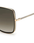 Jimmy Choo Gold Metal Sunglasses