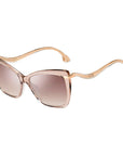 Jimmy Choo Beige Acetate Sunglasses