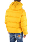 Dsquared² Yellow Nylon Men Jacket