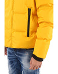 Dsquared² Yellow Nylon Men Jacket