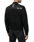 Dolce & Gabbana Black Leather Di Lambskin Jacket