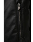 Dolce & Gabbana Black Leather Di Lambskin Jacket
