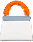 Dolce & Gabbana Multicolor Leather Di Calfskin Handbag