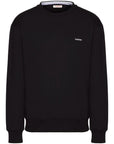 Valentino Black Cotton Sweater