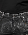 Dolce & Gabbana Black Embellished Cotton Skinny Denim Jeans
