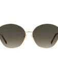 Jimmy Choo Gold Metal Sunglasses