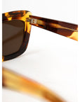Bottega Veneta Brown Acetate Sunglasses