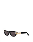 Bottega Veneta Black Acetate Sunglasses