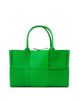 Bottega Veneta Green Leather Handbag