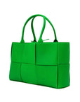 Bottega Veneta Green Leather Handbag