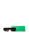 Bottega Veneta Black Acetate Sunglasses