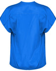 PINKO Blue Silk Sweater