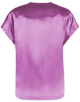 PINKO Purple Silk Sweater