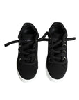 Dolce & Gabbana Black Portofino Low Top Sneakers Shoes