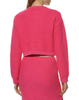 PINKO Fuchsia Cotton Sweater