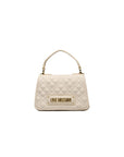 Love Moschino Beige Polyethylene Women Handbag