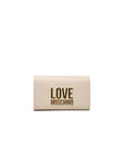 Love Moschino Beige Polyethylene Women Crossbody Bag