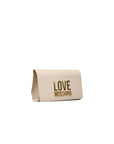 Love Moschino Beige Polyethylene Women Crossbody Bag