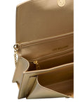 Love Moschino Gold Polyethylene Women Crossbody Bag