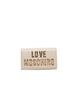 Love Moschino Beige Polyethylene Women Crossbody Bag