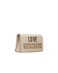 Love Moschino Beige Polyethylene Women Crossbody Bag