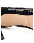 Elisabetta Franchi Black Nylon Pump