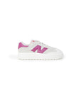 New Balance Pink Leather Sneaker