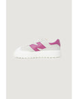 New Balance Pink Leather Sneaker