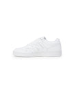 New Balance White Leather Leather Sneaker