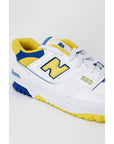 New Balance Yellow Leather Leather Sneaker